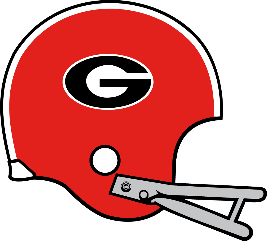 Georgia Bulldogs 1964-1977 Helmet Logo diy iron on heat transfer